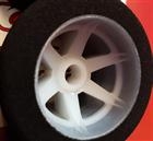 HOT RACE TYRES REAR 1/8 WITH RIMS - SH 35