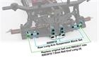 Modifica Bracci Lunghi Post. Inferiori - Rear Long Arm Suspension Block Set ARC R8.0