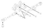 Modifica Bracci Post. - Rear I-Type Upper Arm Set ARC R8.0